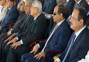 السيسي يشهد مراسم الاحتفال بعيد الشرطة الـ 65