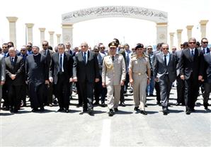 بالصور .. جنازة الدكتور محمد عبد القادر حاتم رئيس وزراء حرب أكتوبر 