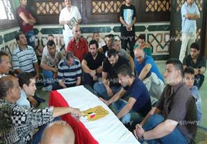 الصور الأولى من جنازة نور الشريف