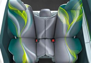 مفهوم متطور لمقاعد السيارة الخلفية من جونسون كونترولز 