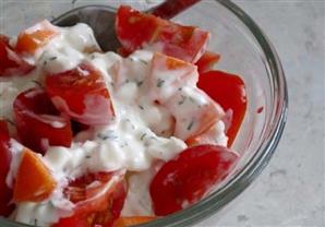 عشاء اليوم: جبنة بالطماطم