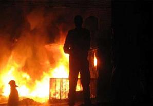 حريق بمخزن عهدة داخل مركز شرطة بالشرقية