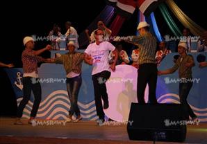 بالصور.. علاء مرسي يقدم "موال القناة" على قصر ثقافة بورسعيد