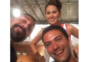 آسر ياسين وياسمين رئيس ينتهيان من تصوير أفيش "من ضهر راجل" 