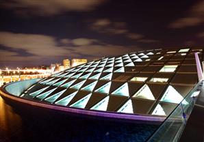 مكتبة الإسكندرية تنظم عرض ضوئي ثلاثي الأبعاد يحكي أسطورة كليوباترا