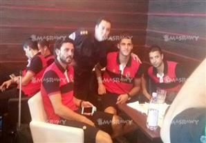 بالصور.. بعثة الأهلي تطير إلى أسبانيا لمواجهة خيتافي