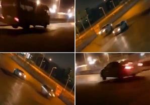 فيديو .. مطب سرعة جديدة في المملكة يجعل السيارات تتطاير