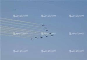 " f 16 وبوينج والرافال" تشارك في العرض الجوي لافتتاح القناة - صور