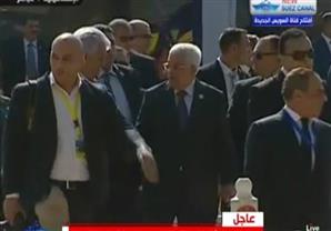 وصول ولي العهد السعودي والرئيس الفلسطيني لحضور افتتاح قناة السويس الجديدة