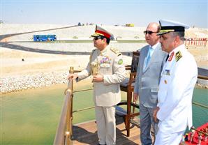 السيسي: "نهدي للعالم شرياناً إضافياً للرخاء ولتيسير حركة التجارة الدولية