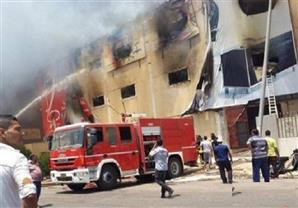 بعد مسلسل حرائق المصانع.. الحماية المدنية تتفقد المنطقة الصناعية بالجيزة 