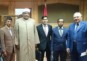 دعم من الأزهر لمدرسة تعليم الدين بمينامار