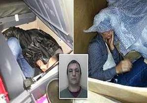 السجن 4 سنوات لسائق شاحنة هرب مهاجرين لبريطانيا (صور)