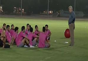 بالفيديو.. جلسة خاصة لمرتضى مع لاعبي الزمالك قبل القمة