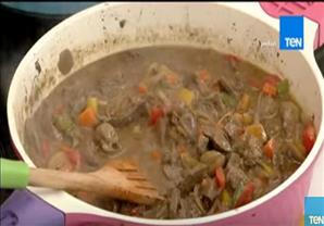 طريقة عمل الكبد والكلاوي - الشيف أيمن عفيفي