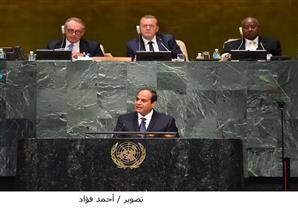 السيسي: الشعب المصري يسعى للتنمية ويواجه أخطر فكر إرهابي