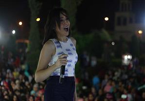 بالصور.. ساندي تختتم حفلات عيد الأضحى من "الشروق"