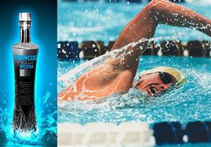 مسابقة سباحة في روسيا من شروطها شرب " زجاجة فودكا " كامله قبل القفز