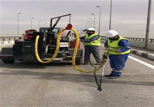 النقل:  الانتهاء من صيانة كوبري السلام والقوات المسلحة تحدد مواعيد التشغيل