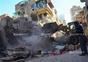 توفير 10 شقق سكنية لسكان العقار المنهار بالشرابية و5 آلاف جنيه لكل أسرة 