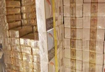 ضبط 500 خرطوشة سجائر مهربة بحوزة تاجر في البدرشين