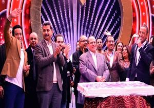 بالصور- سامح حسين ومصطفى قمر يحتفلان بنجاح أول مواسم "مسرح مصر"