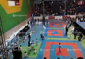 بالصور- انطلاق البطولة الدولية للكاراتية بالأهلي