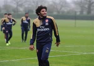 النني أساسيا لاول مرة مع أرسنال أمام يبرنلي