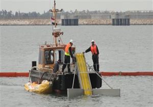 "البيئة" تشارك في تجربة عملية للتدریب على مكافحة التلوث البحري