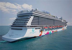 ميناء غرب بورسعيد يستقبل واحدة من أكبر السفن السياحية على مستوى العالم