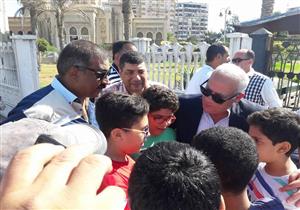 طلاب يصممون حفاضات للخيول في بورسعيد.. والمحافظ: "تسلم أيديكم"