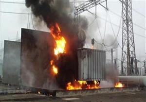 السيطرة على حريق بمحول كهربائي بدمياط