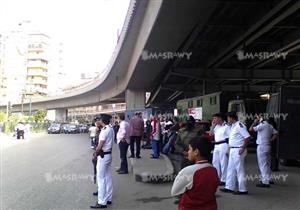 بالصور - الشرطة العسكرية تجوب شوارع الجيزة والهرم