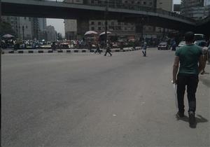 الهدوء يسيطر على ميدان رمسيس.. والأمن يغلق مدخل مترو الشهداء