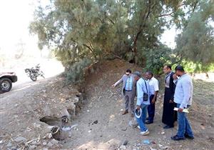 الرقابة الادارية  ترصد إقامة مدرستين ومركز شباب ومنازل في مسار مخرات السيول بالأقصر