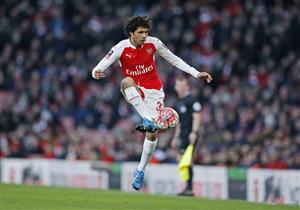 النني أساسيا مع أرسنال في مواجهة مانشستر يونايتد