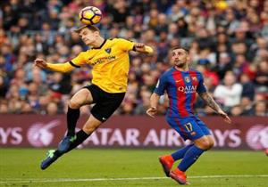 بالصور- برشلونة يسقط في فخ التعادل أمام مالاجا بدون ميسي وسواريز