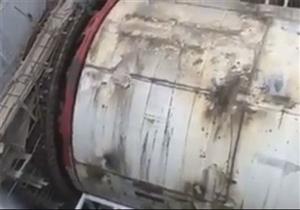 بالفيديو-نجاح التشغيل التجريبي لماكينة حفر الأنفاق ببورسعيد