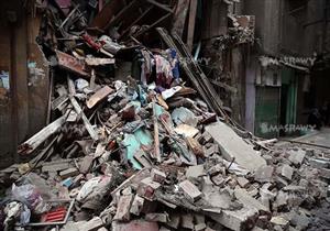 بعد انهيار أجزاء منه.. إخلاء عقار من السكان فى الإسكندرية