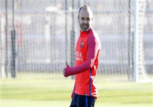 رسميا.. إنييستا يعود للمباريات أمام ريال مدريد