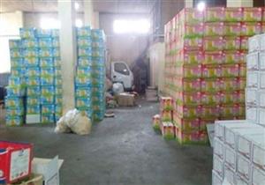 ضبط مصنع بالبدرشين لطرحه "سناكس" منتهية الصلاحية