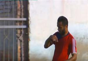  احتفال مثير للجدل لـ"جون جميل" لاعب النصر بدوري الدرجة الثانية