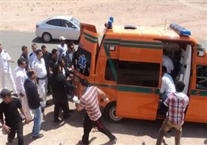 إصابة 7 أشخاص فى حادث تصادم بطريق الإسكندرية الصحراوى