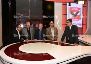 25 صورة من داخل استديوهات قناة الأهلي بعد التطوير