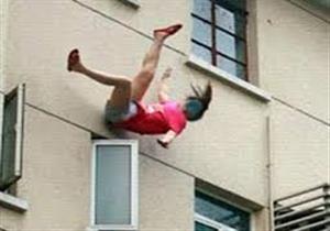 سقوط فتاتين من الطابق الخامس بعقار في ببورسعيد