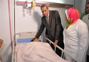 الهلالي في مستشفى الكهرباء لزيارة طلاب "سان جون" المصابين (صور) 