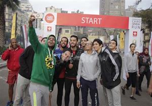 بمشاركة محافظ القاهرة.. ماراثون جري بشوارع وسط البلد - (صور)