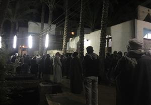 بالصور.. أهالي برج مغيزل بكفر الشيخ يشيعون جثامين "الأشقاء الثلاثة"