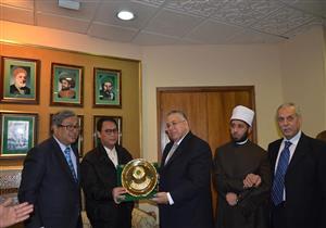 بالصور- وكيل البرلمان يستقبل السفير الإندونيسي بحضور مستشار السيسي