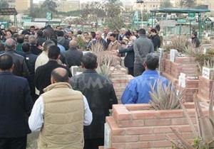 بالصور - تشييع جنازة "الديبة" أسطورة الاتحاد السابق في غياب نجوم الرياضة 